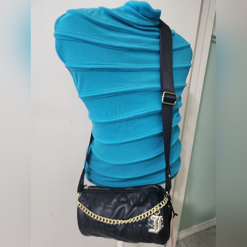 Juicy Couture Barrel Bag Gold Chain Adjustable Strap